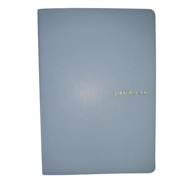 VICTORIA'S JOURNALS SMYTH ART 126-2799 ESNEK KAPAK A5 100gr. 96YP. ÇİZGİSİZ (DÜZ) KENAR DESENLİ DEFTER TURKUAZ