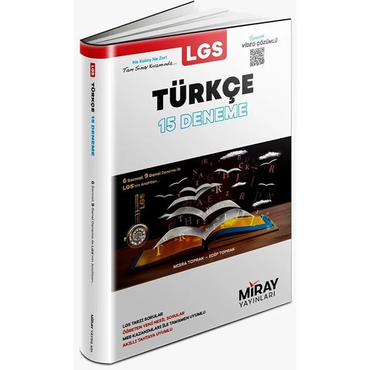 MİRAY YAYINLARI 8. SINIF TÜRKÇE 15 DENEME