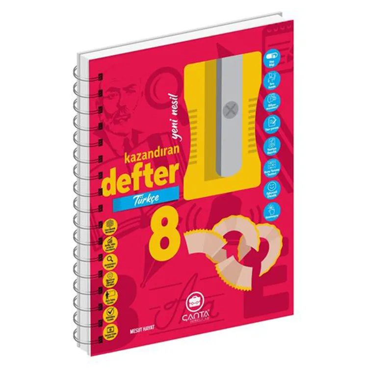 ÇANTA 8. SINIF TÜRKÇE KAZANDIRAN DEFTER