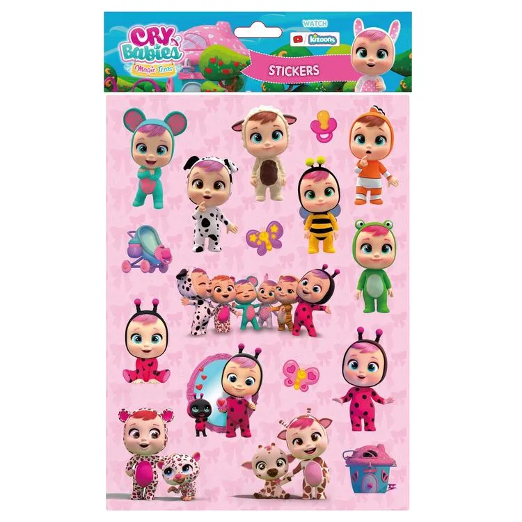 CEM CRY BABIES CRY-4673 KABARTMALI STİCKER