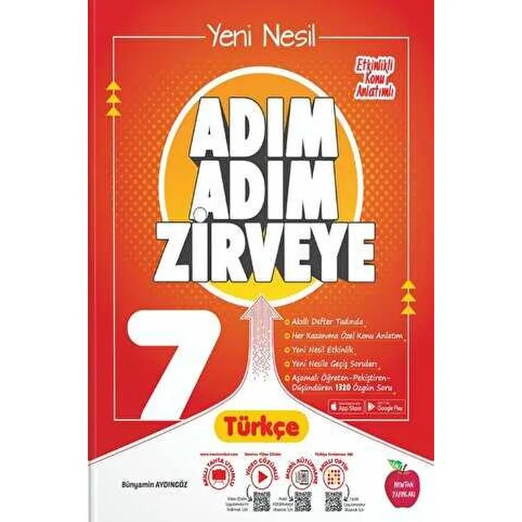 NEWTON 7. SINIF ADIM ADIM ZİRVEYE TÜRKÇE SORU BANKASI - 2025 MÜFREDAT