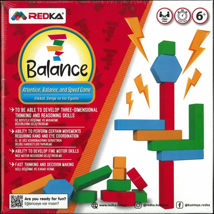 REDKA RD5409 BALANCE DİKKAT, DENGE VE HIZ KUTU OYUNU