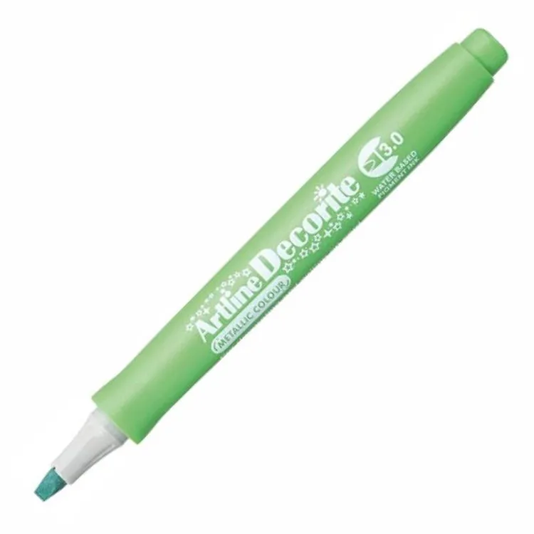 ARTLINE EDFM-3 DECORITE 3.0mm KESİK UÇ MARKER METALİK GREEN