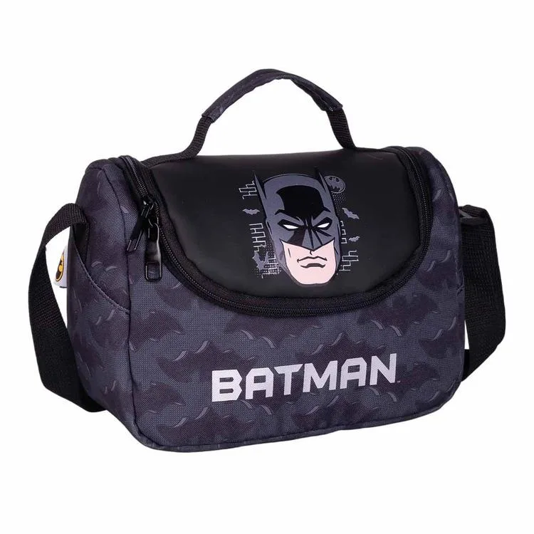 TMN 591634 BATMAN OMUZ ASKILI TEK GÖZLÜ BESLENME ÇANTASI 2535 SİYAH