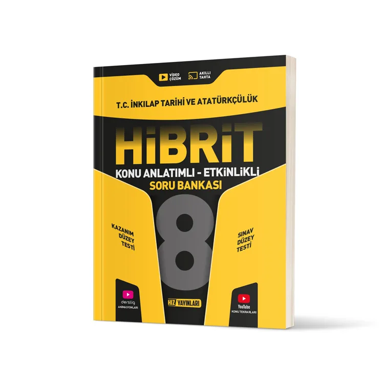 HIZ 8. SINIF HİBRİT T.C. İNKILAP TARİHİ VE ATATÜRKÇÜLÜK SORU BANKASI