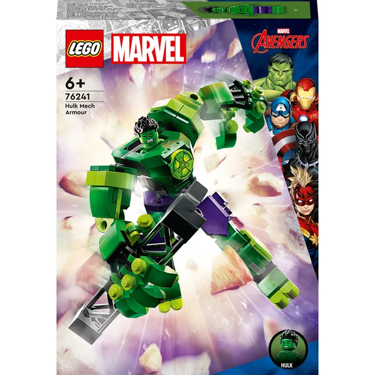 LEGO 76241 MARVEL HULK ROBOT ZIRHI PARÇA 6+