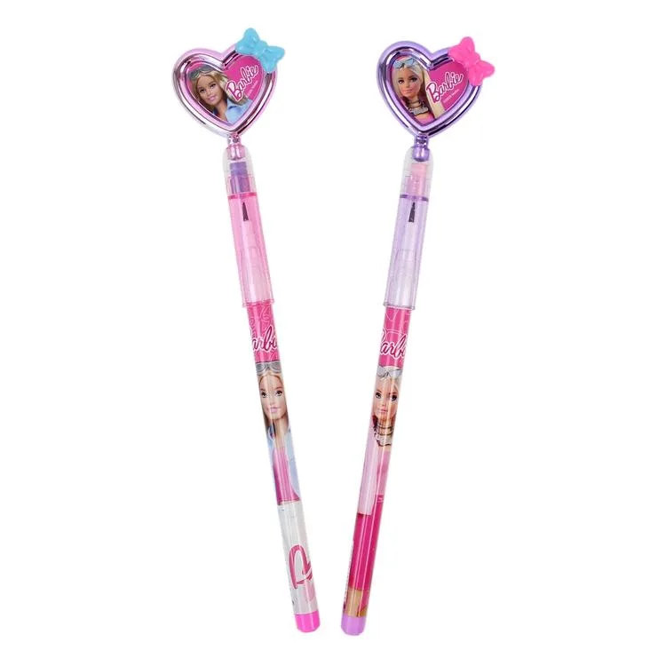 CEM BARBIE B-1034 SİLGİLİ FİYONKLU KALP YUMURTLAYAN KALEM