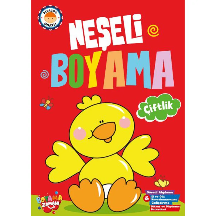 NEŞELİ BOYAMA - ÇİFTLİK 3-4 YAŞ