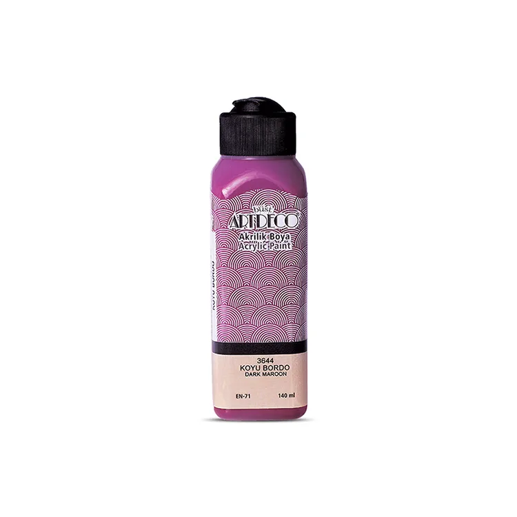 ARTDECO AKRİLİK BOYA 140 ML. KOYU BORDO