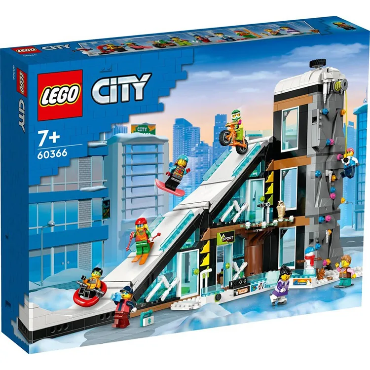 LEGO CITY 60366 KAYAK VE DAĞCILIK MERKEZİ 1045 PARÇA