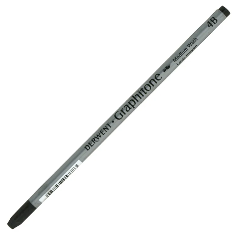 DERWENT KURU-SULU GRAFİT WATERSOLUBLE GRAPHITONE PENCIL MEDIUM WASH (4B)