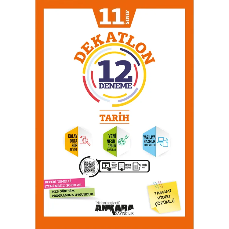 ANKARA 11.SINIF DEKATLON TARİH 12 DENEME