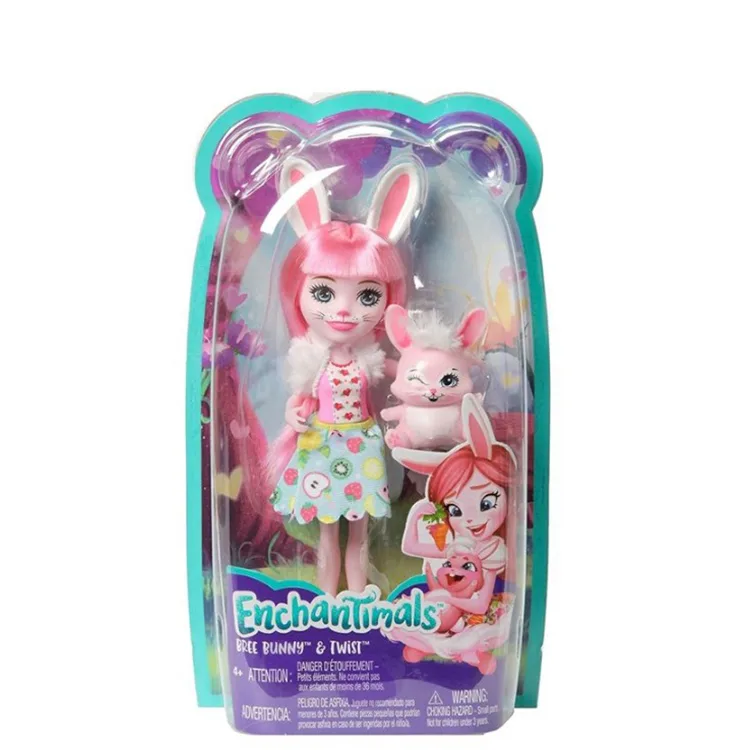 ENCHANTIMALS BREE BUNNY & TWIST ANA KARAKTER BEBEKLER MTL-DVH87/FXM73