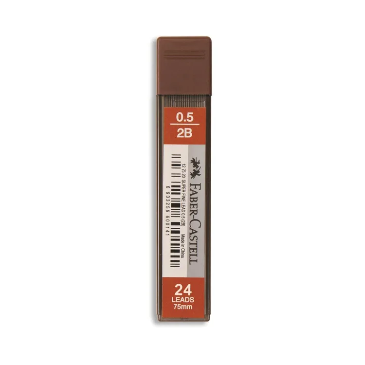 FABER CASTELL SÜPER FİNE MİN 0.5 2B 75mm UÇ