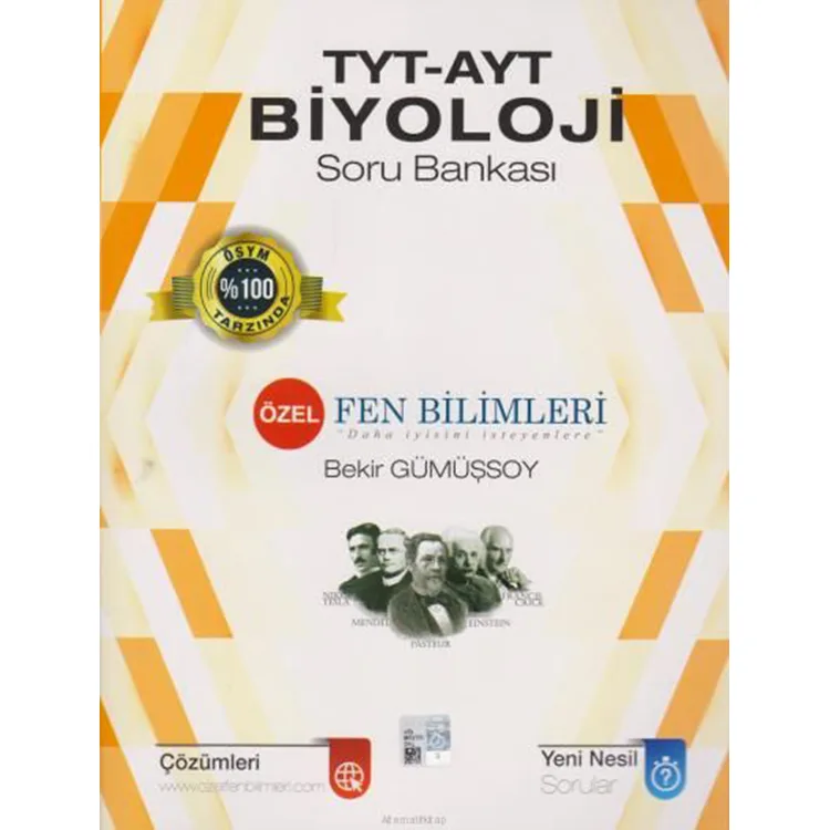 ÖZEL FEN BİLİMLERİ- TYT-AYT BİYOLOJİ SORU BANKASI