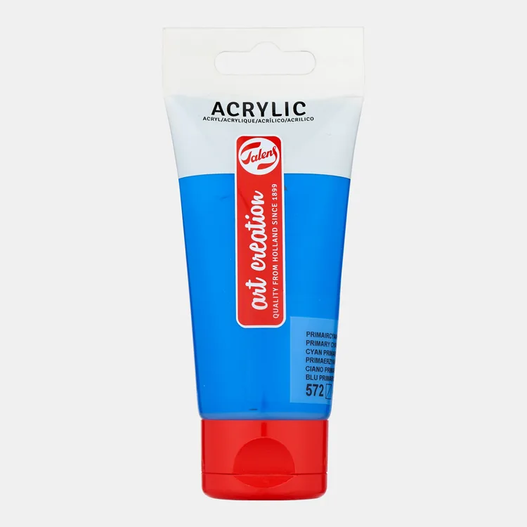 TALENS ART CREATION 75 ML AKRİLİK BOYA 572 PRIMARY CYAN RT3511572M