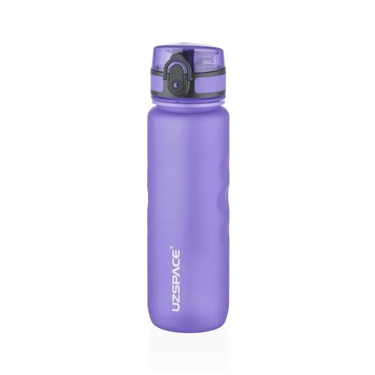 UZSPACE 1215 TUTMA DESTEKLİ TRITAN SOFT TOUCH PİPETSİZ MATARA 1215 500 ML PURPLE