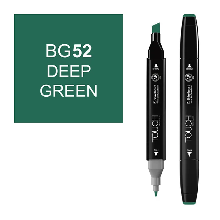 TOUCH TWIN BG52 ÇİFT UÇLU MARKER DEEP GREEN