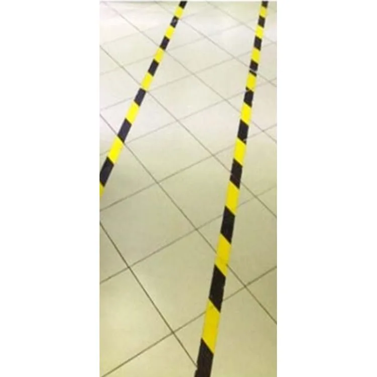 KRAF 2565 YER İŞARETLEME BANDI 50mm X 30m SARI-SİYAH TEKLİ