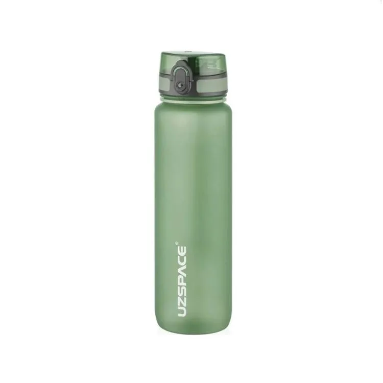 UZSPACE 3038-7 SOFT-TOUCH TRITAN MATARA (PİPETSİZ) 1000 ML OLIVE GREEN