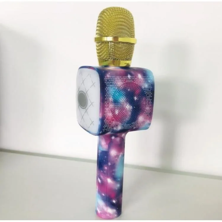 DOPPLER STRADUST WIRELESS RGB LED SES DEĞİŞTİRME KAYIT ÖZELLİKLİ KARAOKE MİKROFON KUTULU