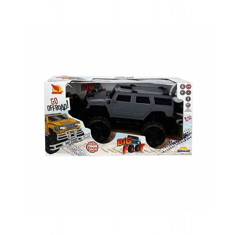 SUNMAN 40032 1:14 BIG FOOT HUMMER KUMANDALI JEEP