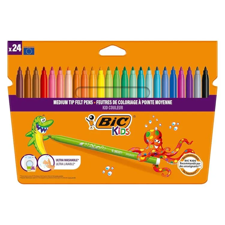 BİC KIDS COLOUR KEÇELİ BOYA KALEMİ 24 LÜ - 8418005