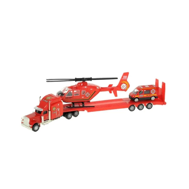 CANEM DS852 METAL İTFAİYE TAŞIYICI TIR SETİ KUTULU 3+