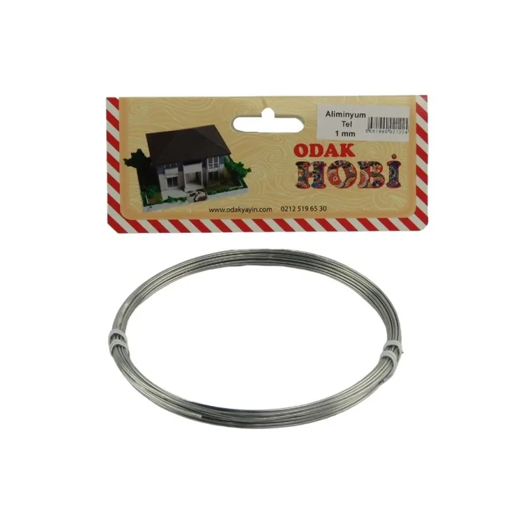 ODAK HOBİ 1.00mm ALÜMİNYUM TASARIM TELİ