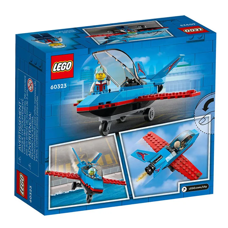 LEGO CITY 6371128 60323 STUNT PLANE