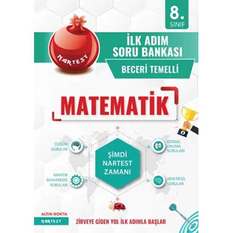 NARTEST 8. SINIF İLK ADIM MATEMATİK SORU BANKASI