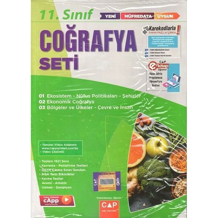 ÇAP YAYINLARI 11. SINIF ANADOLU COĞRAFYA SETİ