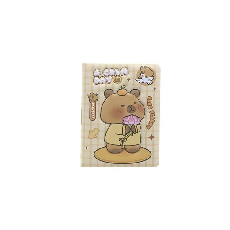 MİKRO PF-140 PUFFY CIPPER BEAVER CAPYBARA NOT DEFTERİ 96 YP. ÇİZGİLİ - TEKLİ
