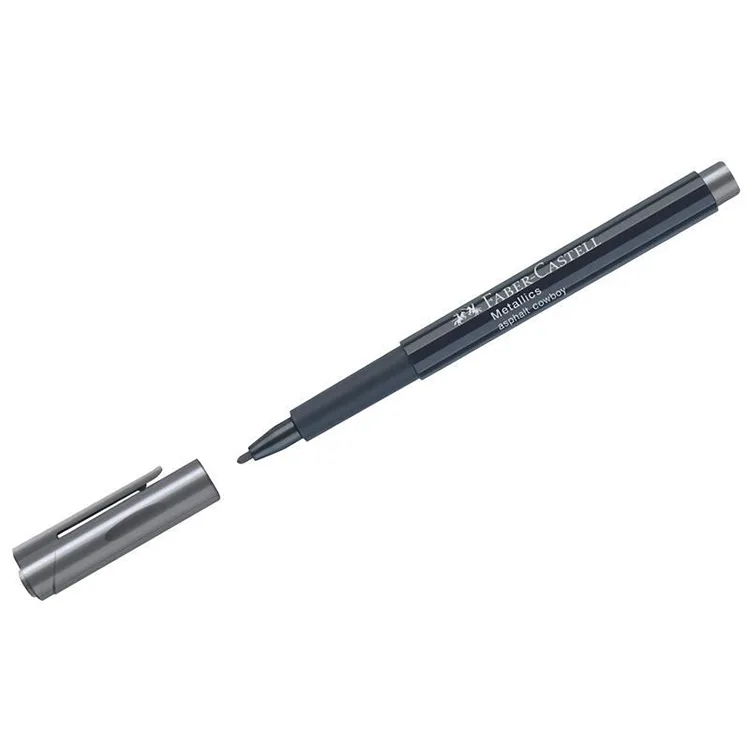 FABER CASTELL METALİK MARKER ANTRASİT