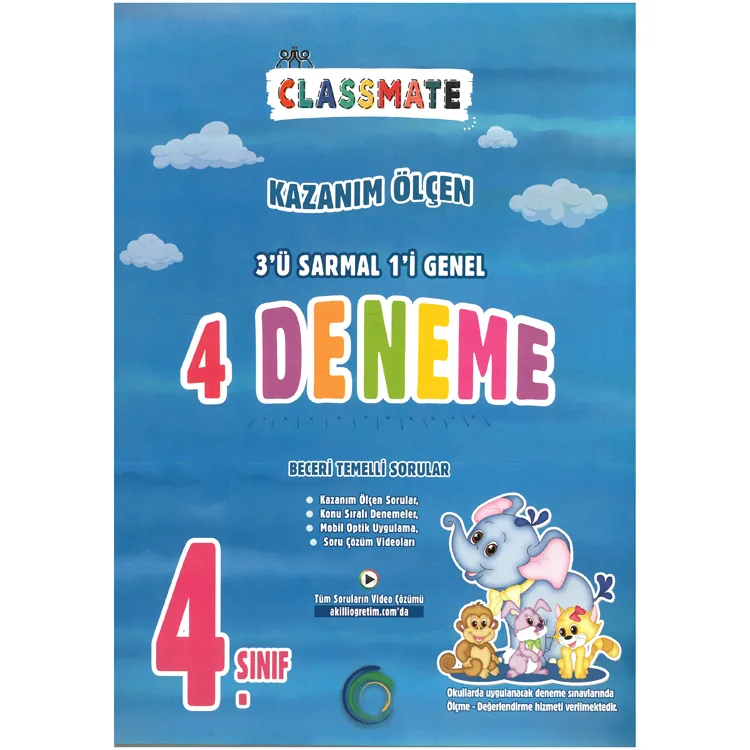 OKYANUS 4. SINIF KAZANIM ÖLÇEN 4'LÜ DENEME