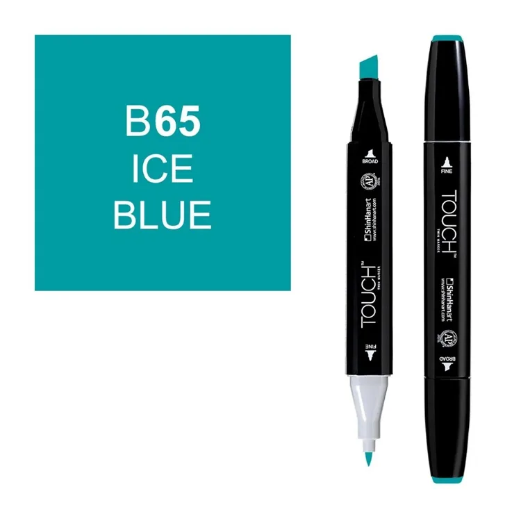 TOUCH TWIN B-65 ÇİFT UÇLU MARKER ICE BLUE