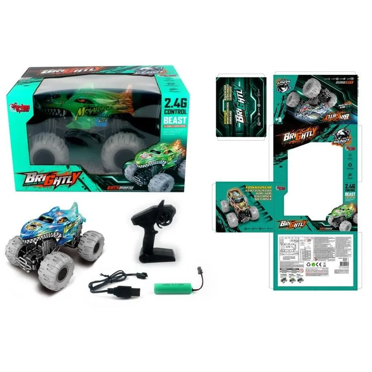 VARDEM RQ3045 OFF ROAD KUMANDALI IŞIKLI ŞARJLI CANAVAR 4X4 ARABA 6+
