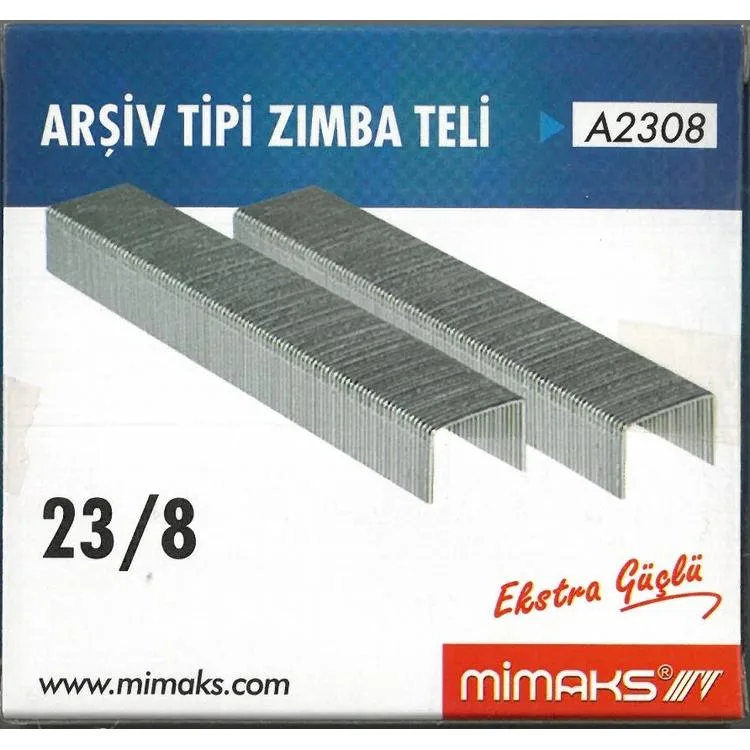 MİMAKS A-2308 ARŞİV ZIMBA TELİ 23/8 - TEKLİ