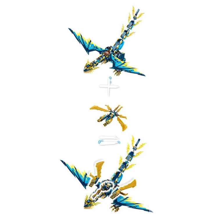 LEGO 71796 NINJAGO ELEMENT EJDERHASI İMPARATORİÇE ROBOTUNA KARŞI 1038 PARÇA 9+