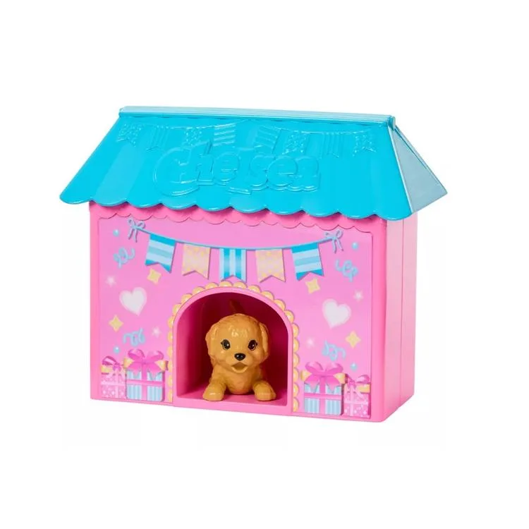 MATTEL MTL-JKH54 BARBIE CHELSEA FAMILY AND FRIENDS DOĞUM GÜNÜ PARTİSİ SÜRPRİZİ OYUN SETİ 3+