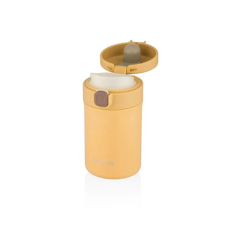 VAGONLİFE DILLER PASLANMAZ ÇELİK PİPETSİZ MATARA 8978 300ML
