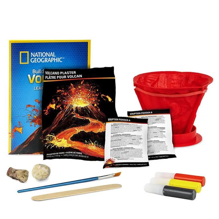 GIOCHI NATIONAL GEOGRAPHIC NAT02002 VOLKAN DENEY KİTİ 8+