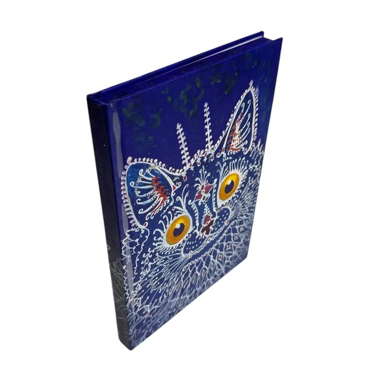 PRESTİJ 14X20 LOUİS WAİN / GOTİK STİLDE BİR KEDİ 112 YP LASTİKLİ SERT KAPAK ÇİZGİLİ DEFTER