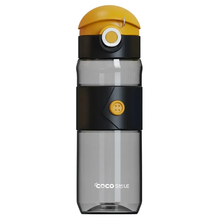 VAGONLİFE TRITAN MATARA CS0004 580ML SİYAH-SARI
