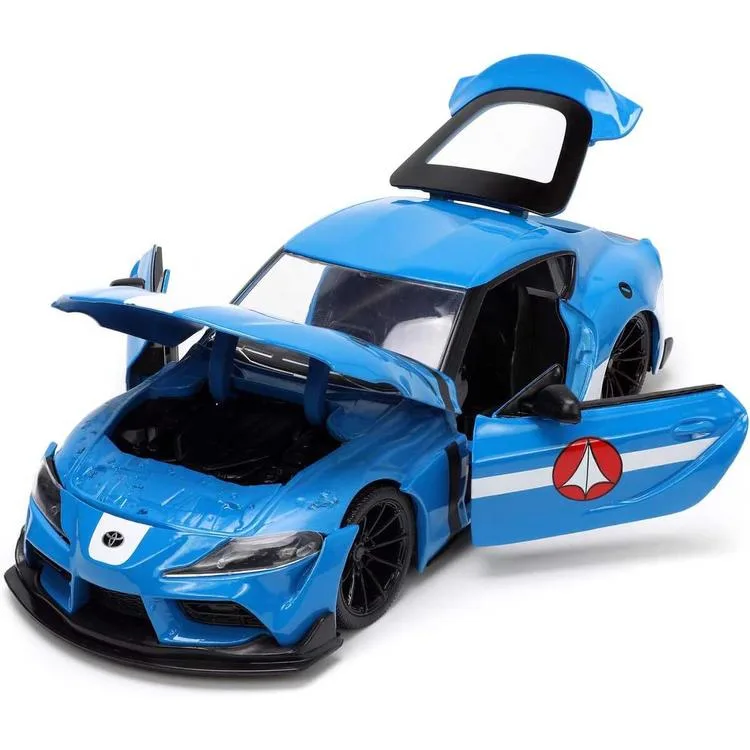 SİMBA JADA 3255051 ROBOTECH 1:24 MAX STERLING 2020 TOYOTA SUPRA DIE CAST FİGÜR METAL ARABA 8+