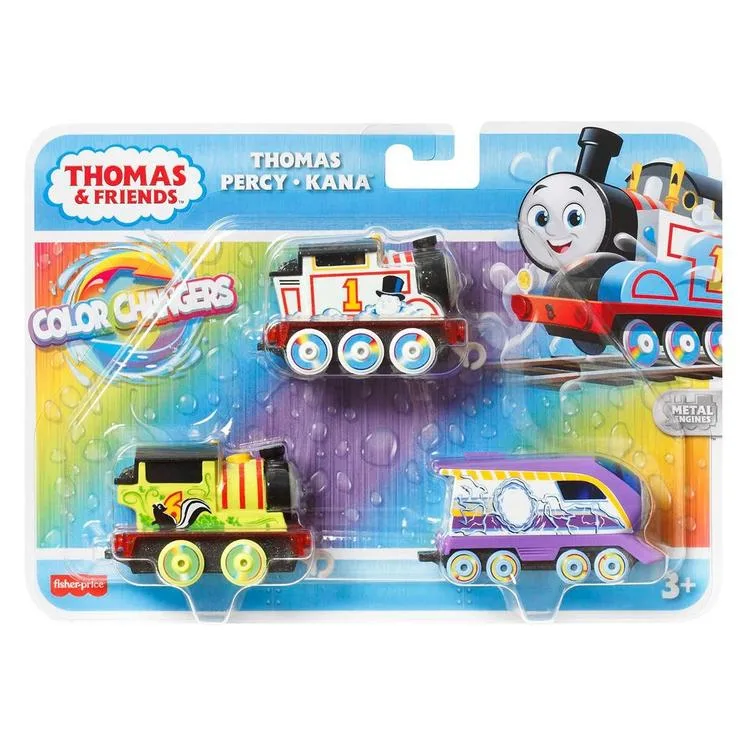 THOMAS VE ARKADAŞLARI MTL-HNP82 RENK DEĞİŞTİREN KÜÇÜK TRENLER 3'LÜ PAKET