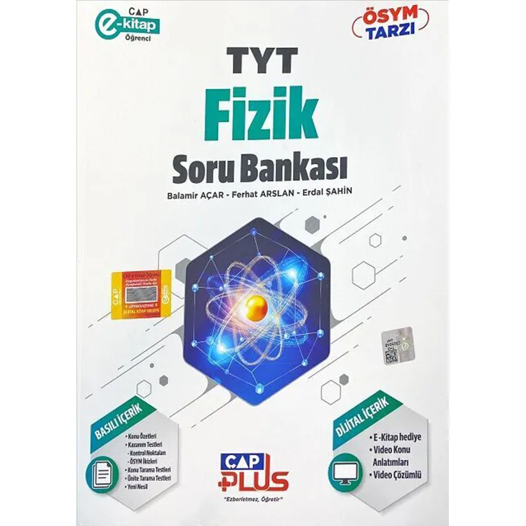 ÇAP YAYINLARI TYT FİZİK PLUS SORU BANKASI