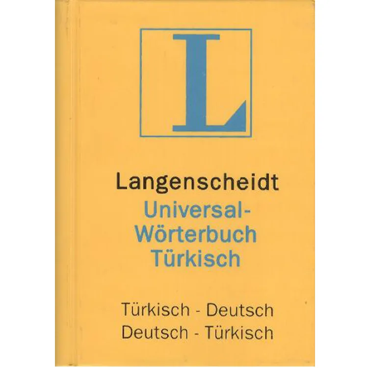LANGENSCHEIDT ALMANCA-TÜRKÇE TÜRKÇE-ALMANCA CEP SÖZLÜĞÜ
