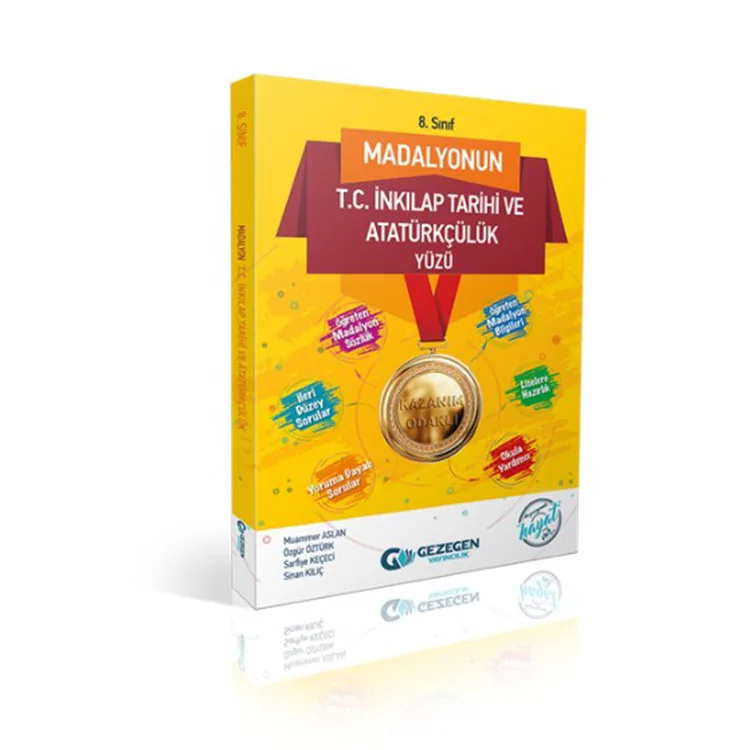 GEZEGEN 8. SINIF MADALYONUN TC. İNKILAP TARİHİ VE ATATÜRKÇÜLÜK YÜZÜ