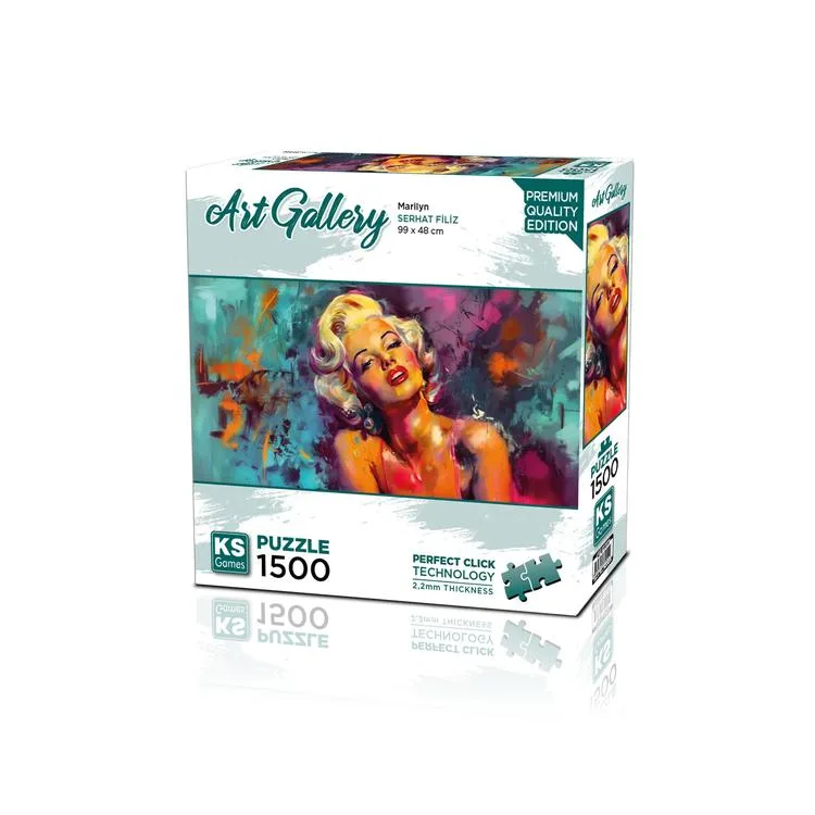 KS GAMES 17001 MARILYN 99x48cm YAPBOZ/PUZZLE 1500 PARÇA